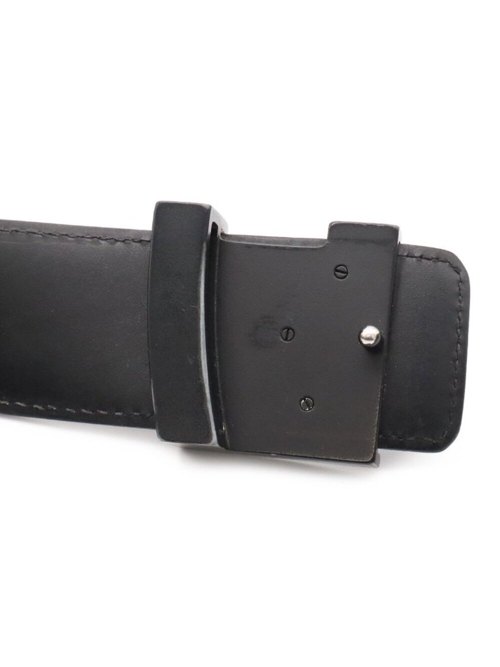 Louis Vuitton Damier Graphite Ceinture LV Initial 40 Belt 95 - Picture 4 of 9